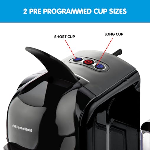 NNEDPE HomeMaid 3-in-1 CM511HM Coffee Multi Capsule Pod Machine