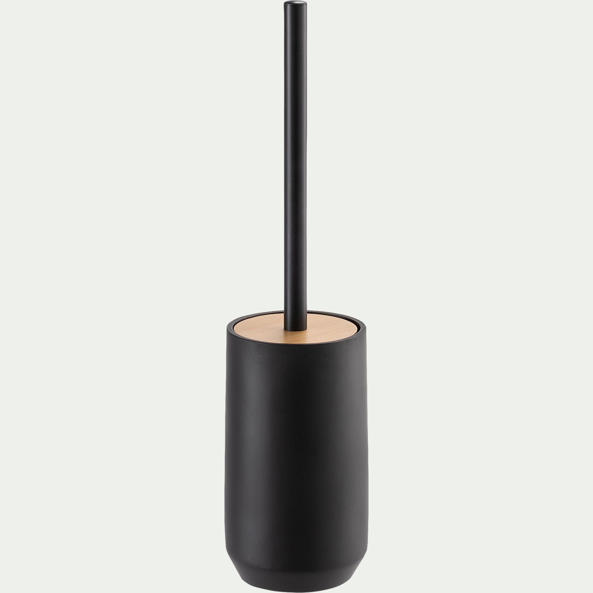 LEUZE - Brosse wc en polyrésine - noir