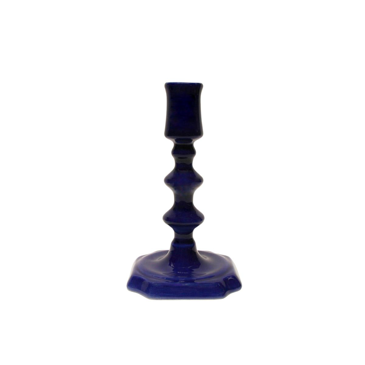 Royal Goedewaagen kandelaar - 18x10,5cm - Cobalt Blue