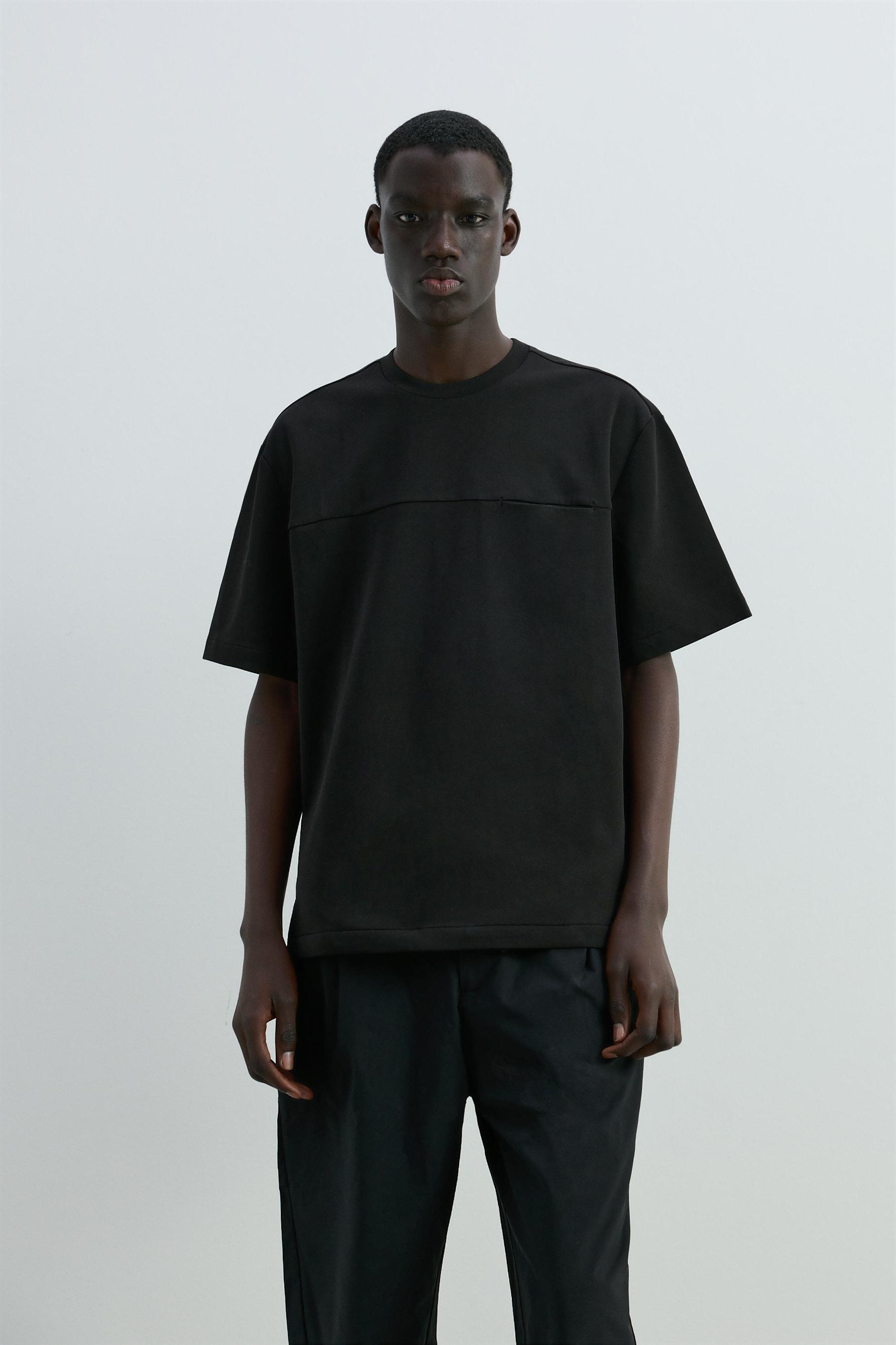 Camiseta efecto neopreno