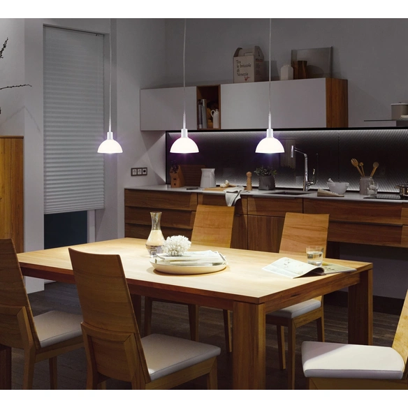 Glas »URail«, 20 W, 230 V, Metall/Glas, weiß, E14