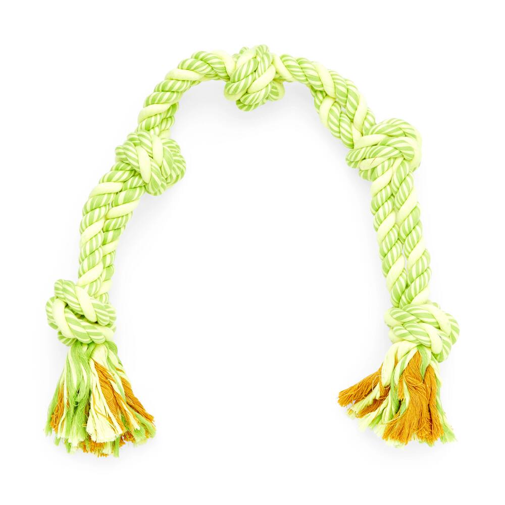 Petco Green Knotted Rope Dog Toy, Extra Large