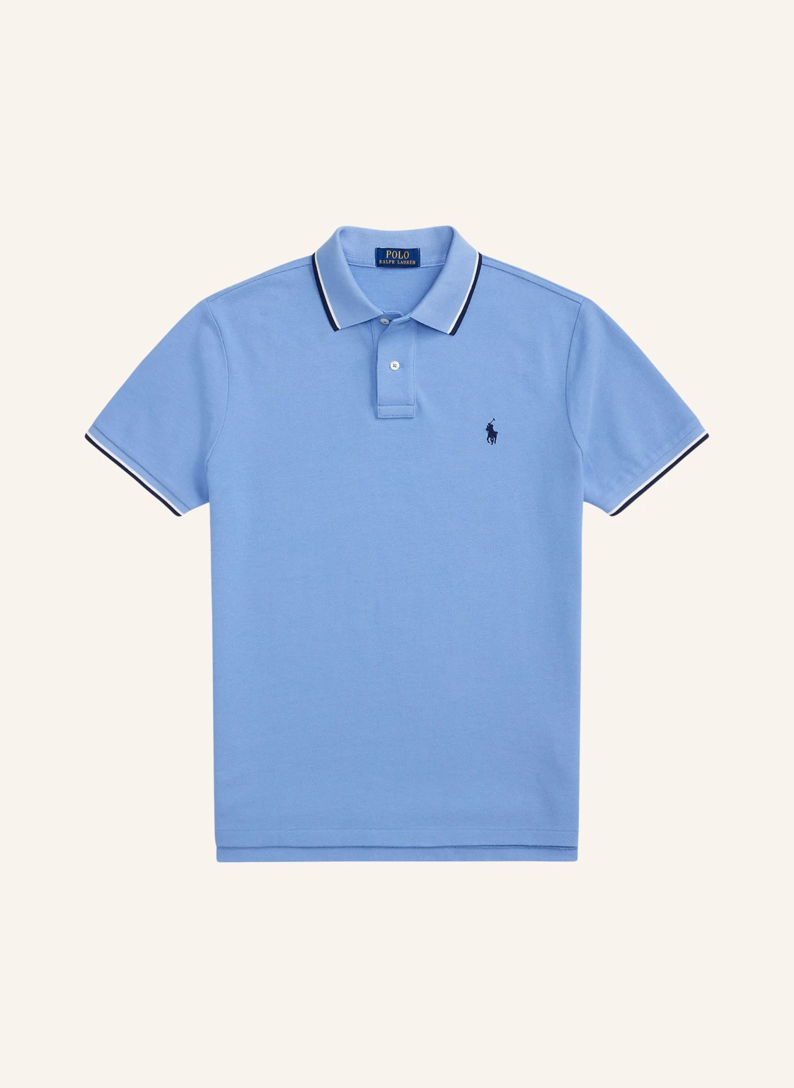POLO RALPH LAUREN Piqué-Poloshirt Custom Slim Fit