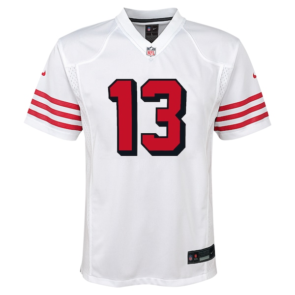 Brock Purdy San Francisco 49ers Nike Youth Alternate Player Game Jersey - White