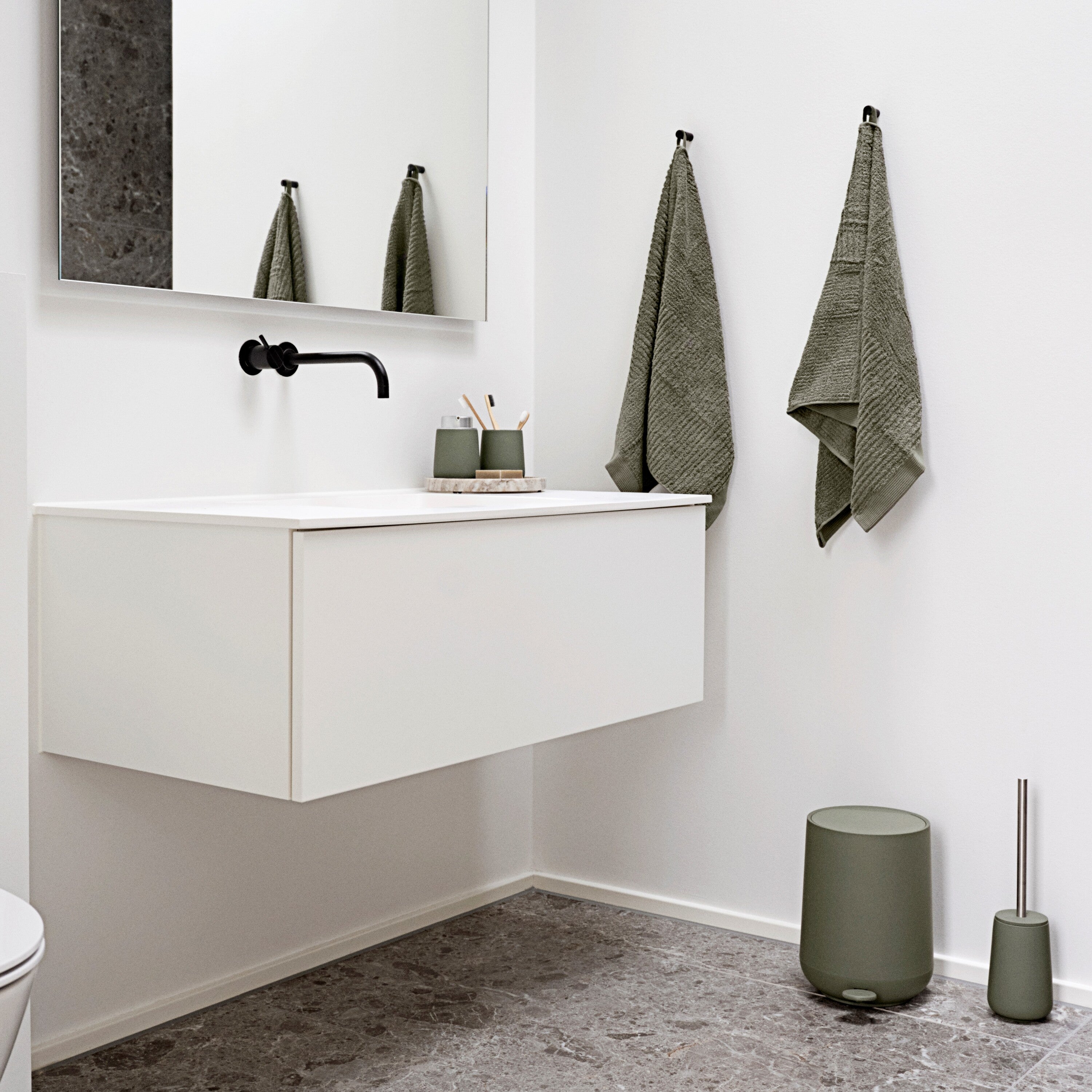 Zone Denmark Nova Pedaalemmer 3 L - Olijfgroen