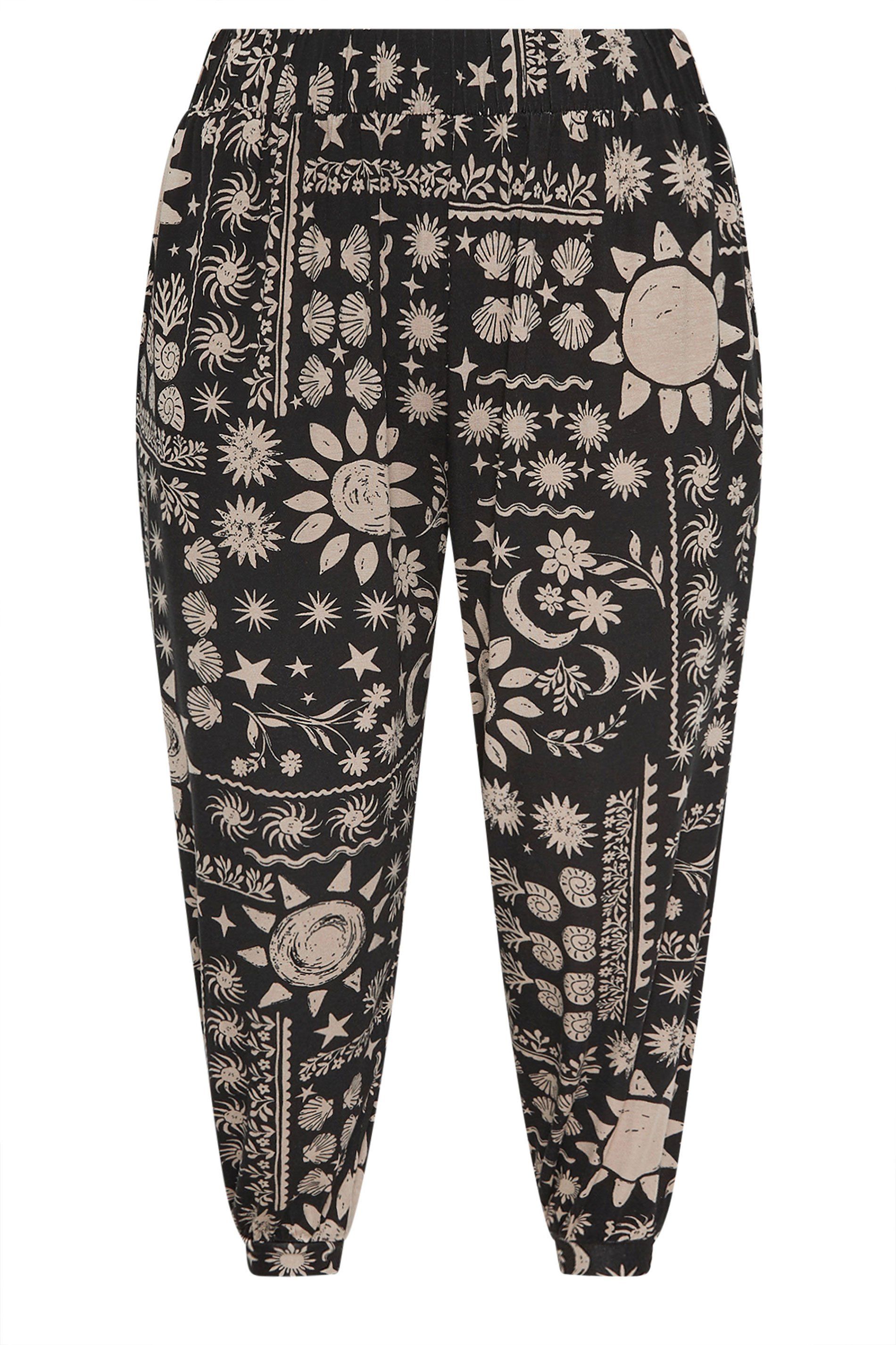 Yours Celestial Cropped Harem Trousers