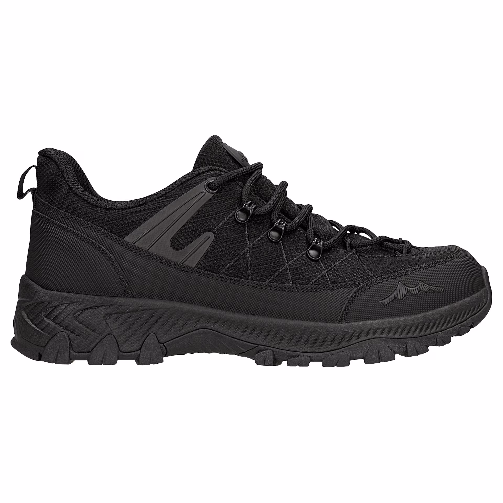 Czarne niskie trekkingi RELAKSz membraną nano-TEX™