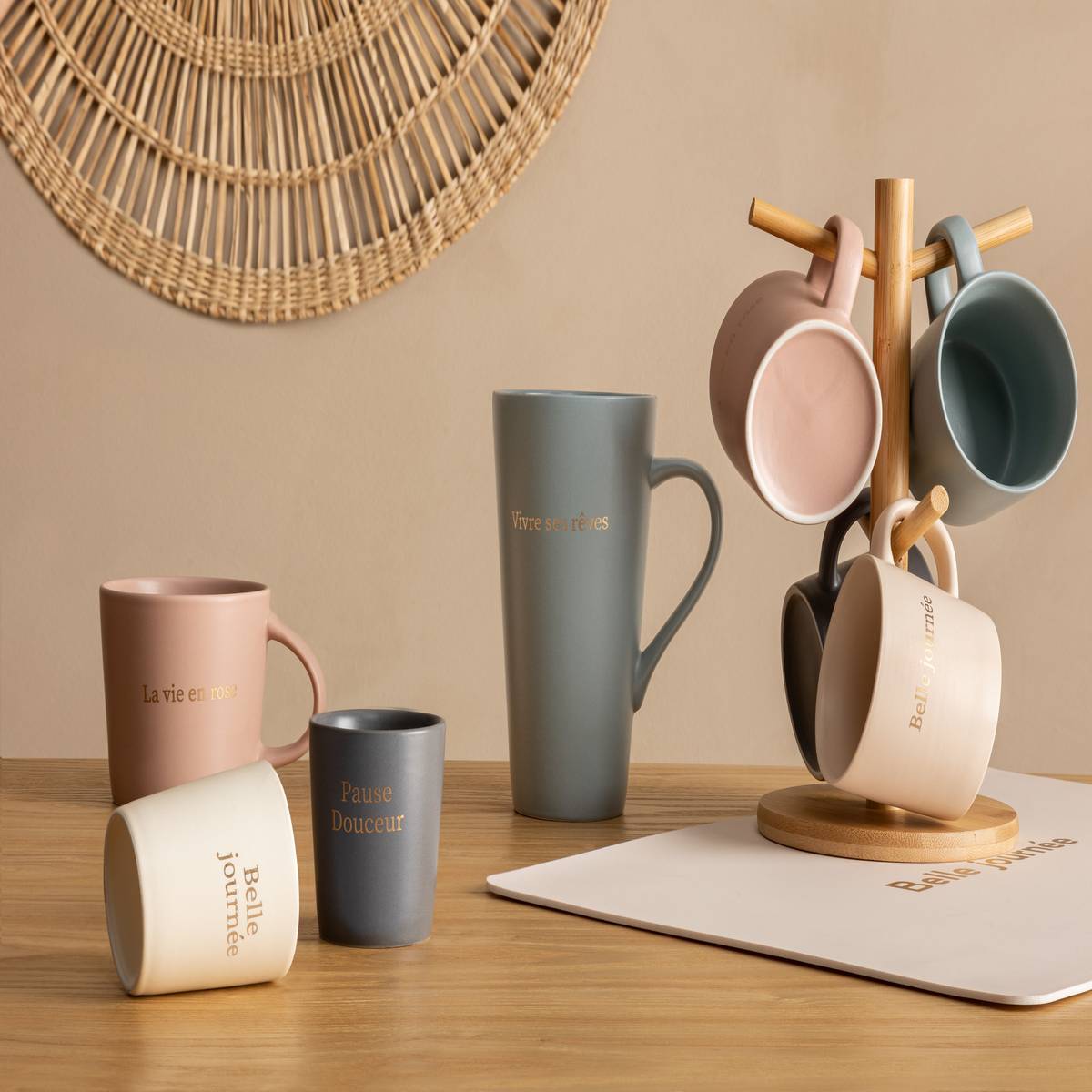 Espresso cup"Belle Journee" 100 ml, various colors
