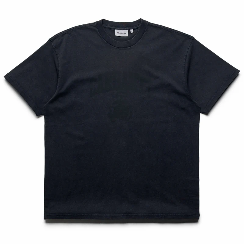 Carhartt WIP Faded Pond Corps Tee - Black