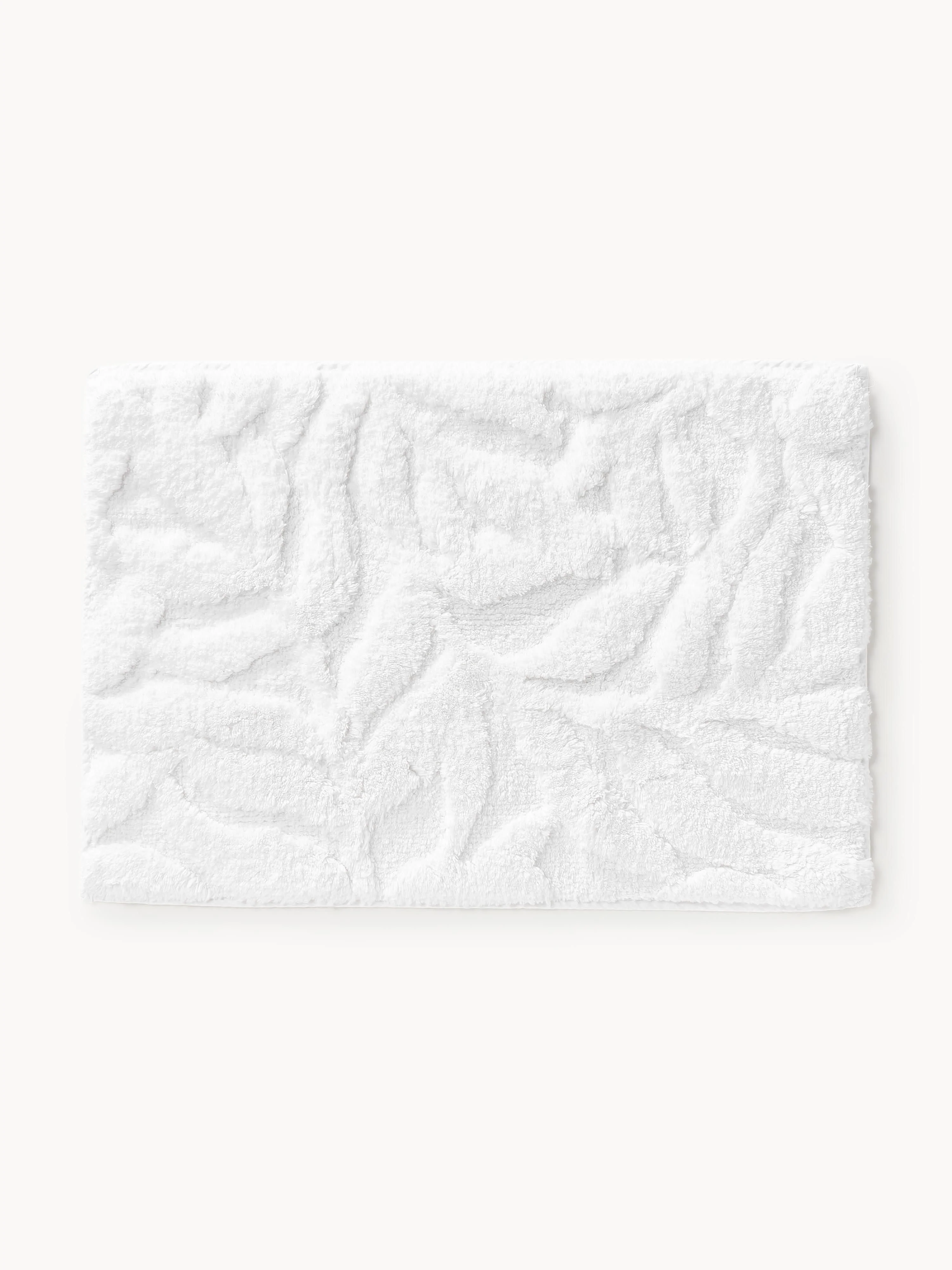 Hoch-Tief-Badematte Leaf, rutschfest