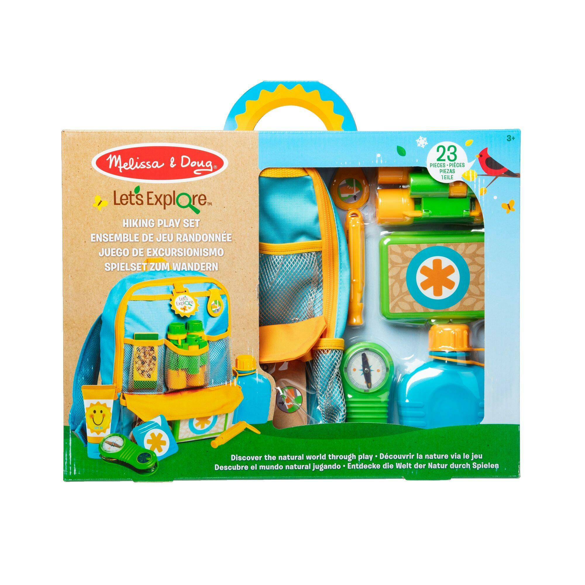 Melissa & Doug Let's Explore Hiking Play Set, 23 pc