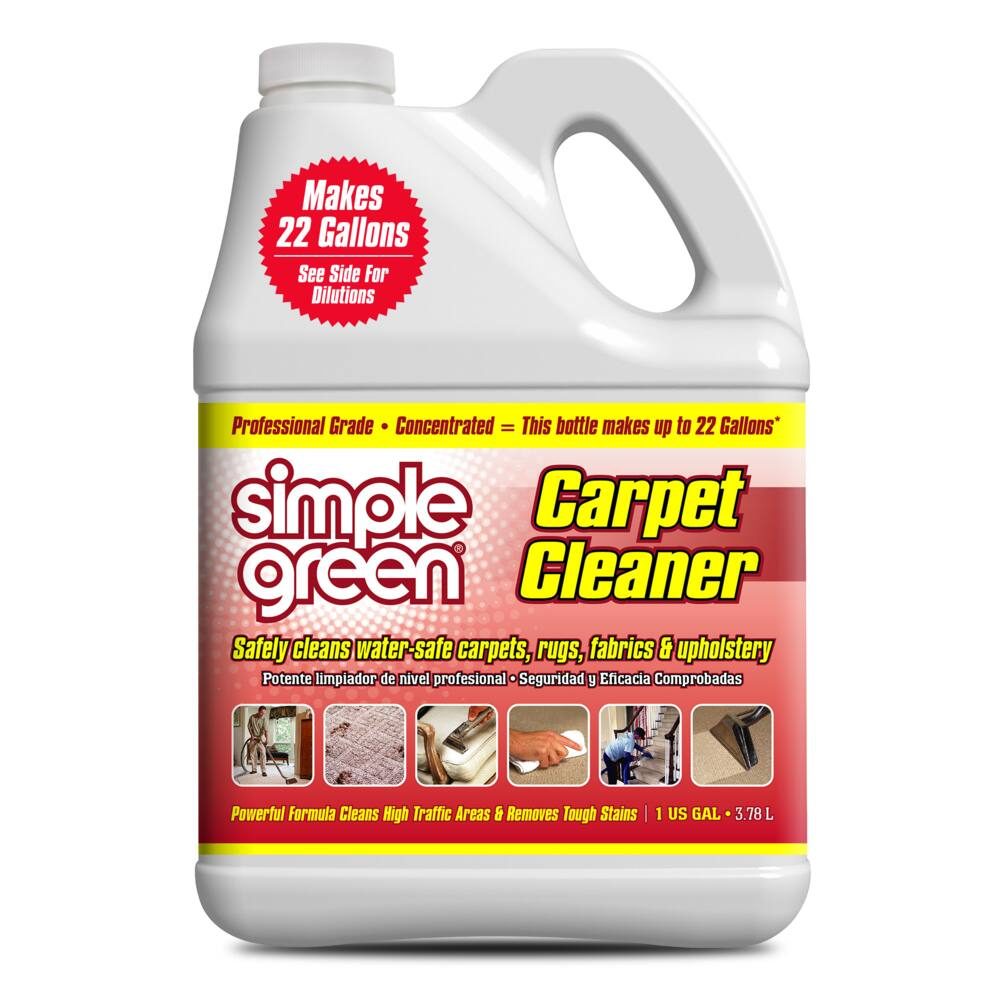 Simple Green Professional Grade Concentrated Carpet Cleaner, 3.78-L
