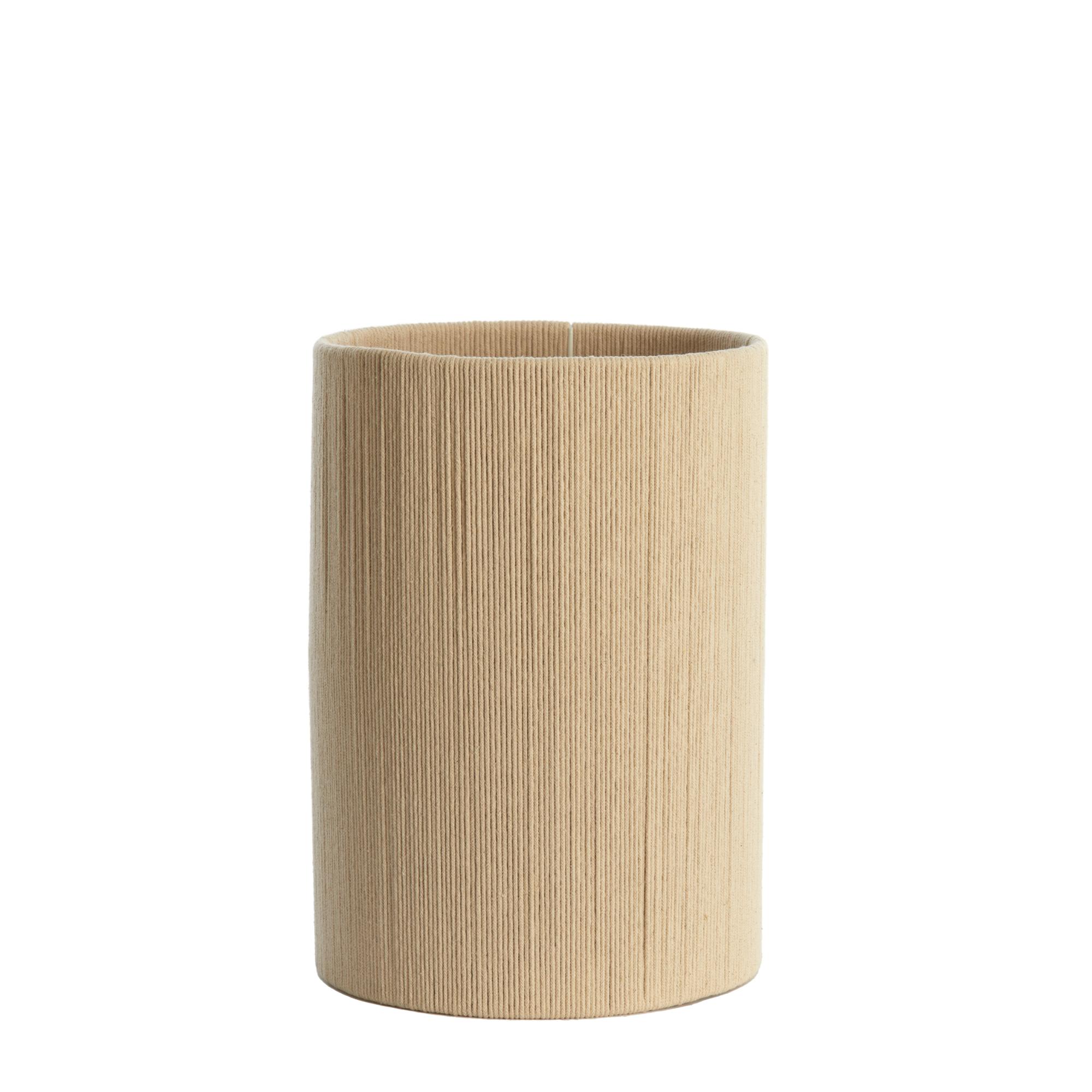 Light & Living lampenkap Medan - beige - 25x25x36cm