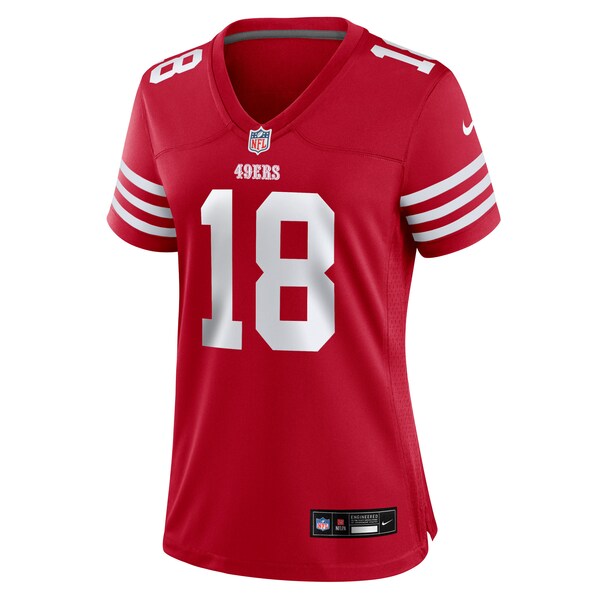 Isaiah Hodgins San Francisco 49ers Nike Women's Team Game Jersey -  Scarlet