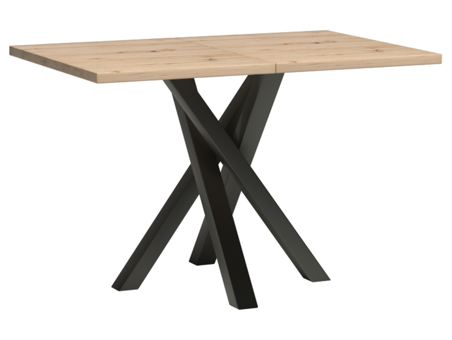 Stół rozkładany Cali 120/160x80 dąb artisan