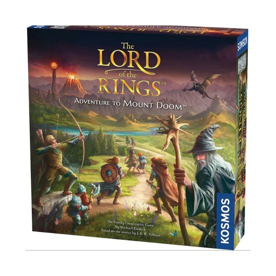The Lord of the Rings Adventure to Mount Doom Board Game