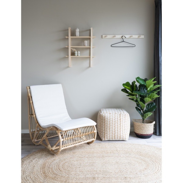 DYWAN Bombay 140x200 cm JUTOWY naturalny pleciony