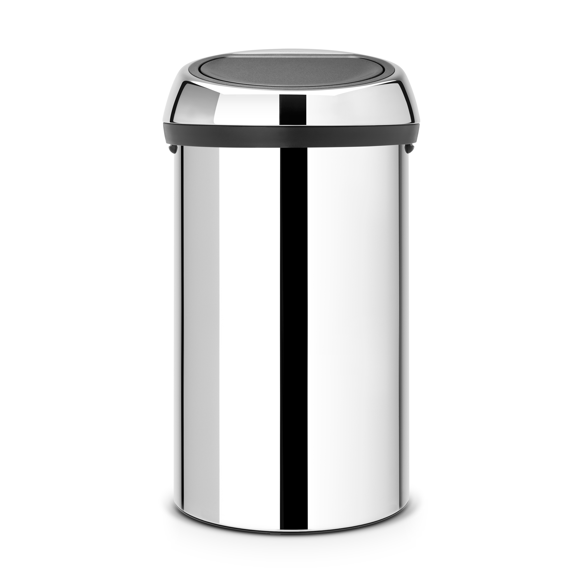 Brabantia Touch Bin afvalemmer, 60 liter - Brilliant Steel