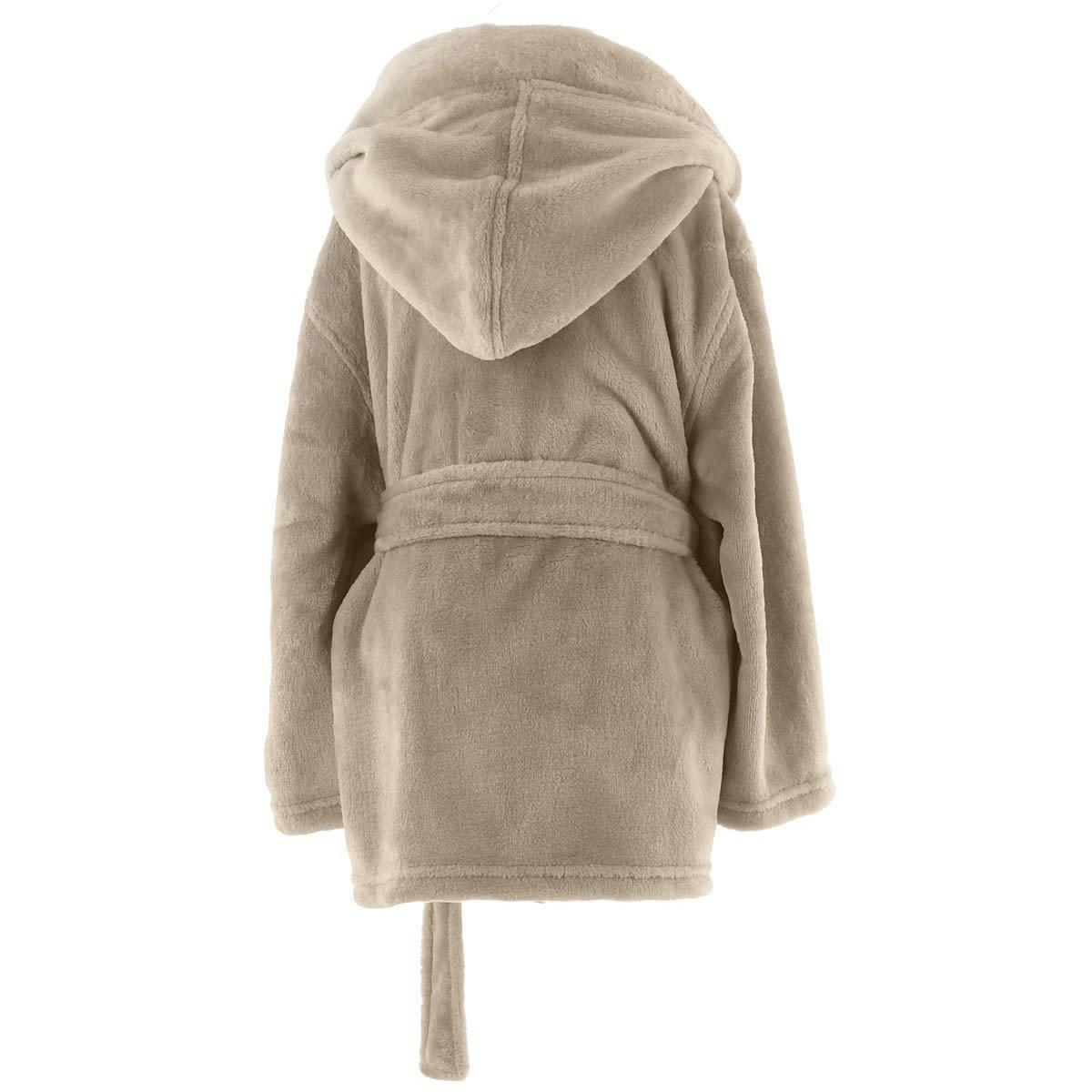 KOMO KIDS - Peignoir enfant polaire chaud à capuche  cashmere 08/10 ans
