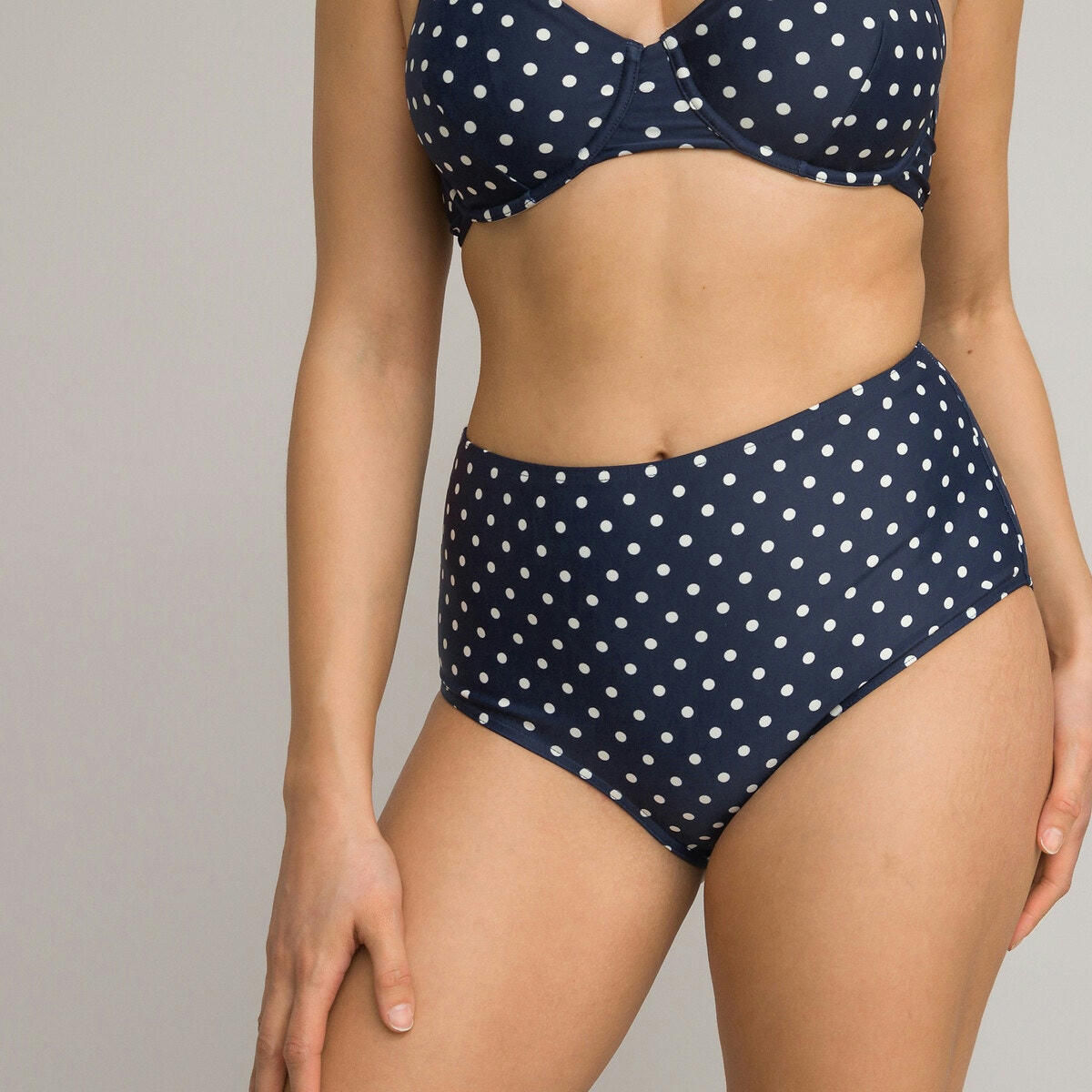Bas de maillot de bain culotte, effet ventre plat