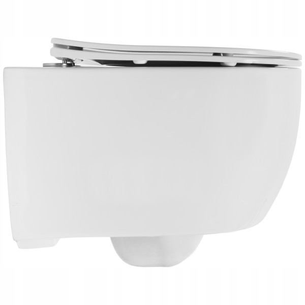 Podwieszana Misa Wc Olivier Biała Slim Rimless