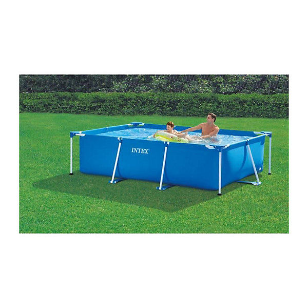 Kit piscine tubulaire - INTEX - Rectangulaire - 300 x 200 x 75 cm