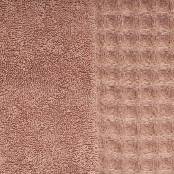 Ręcznik Avinion 70x140 pudrowy frotte z bordiurą 500 g/m2 Terra Collection
