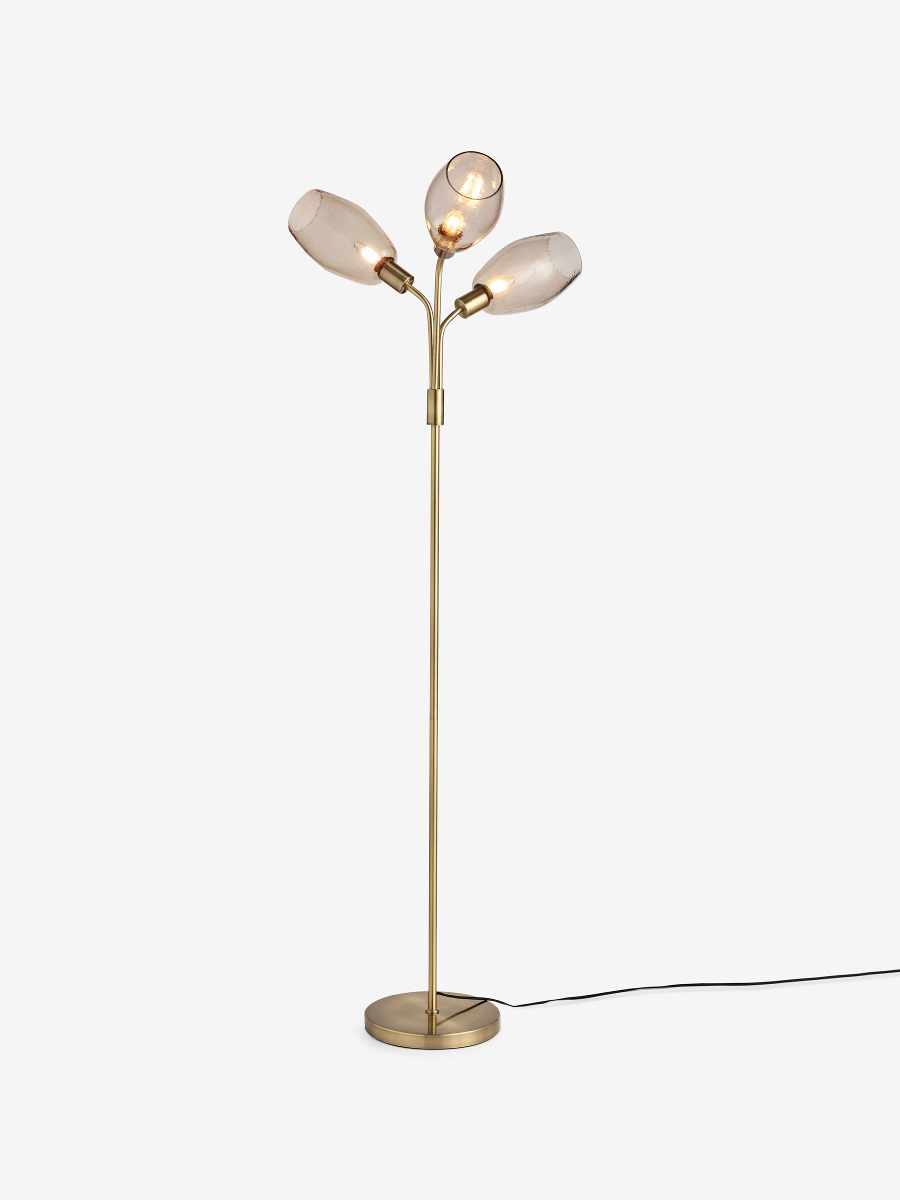 Isla Floor Lamp in Brass/Brown