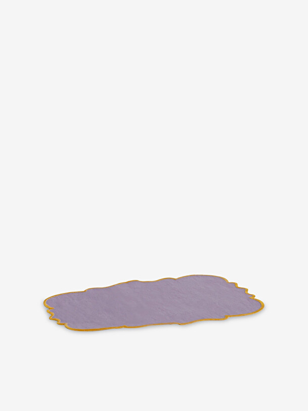 Pack de 2 sets de table coton violet - b... violet