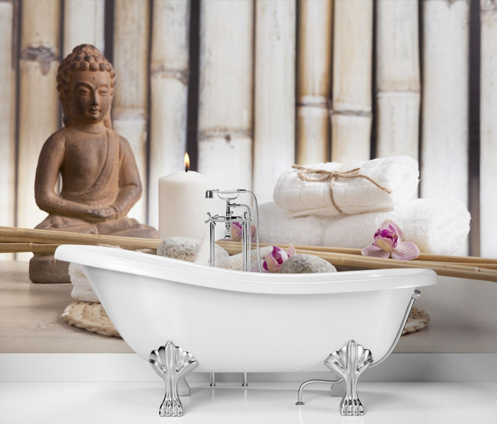 Feeby Fototapeta, Budda spa medytacja 150x105