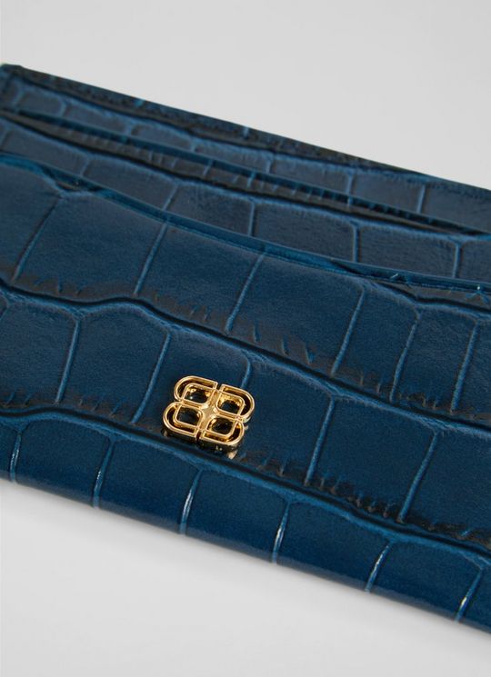 Liya Navy Classic Clutch Card Holder