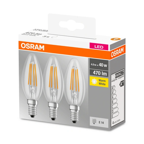 LED-Leuchtmittel »BASE Classic«, E14, warmweiß