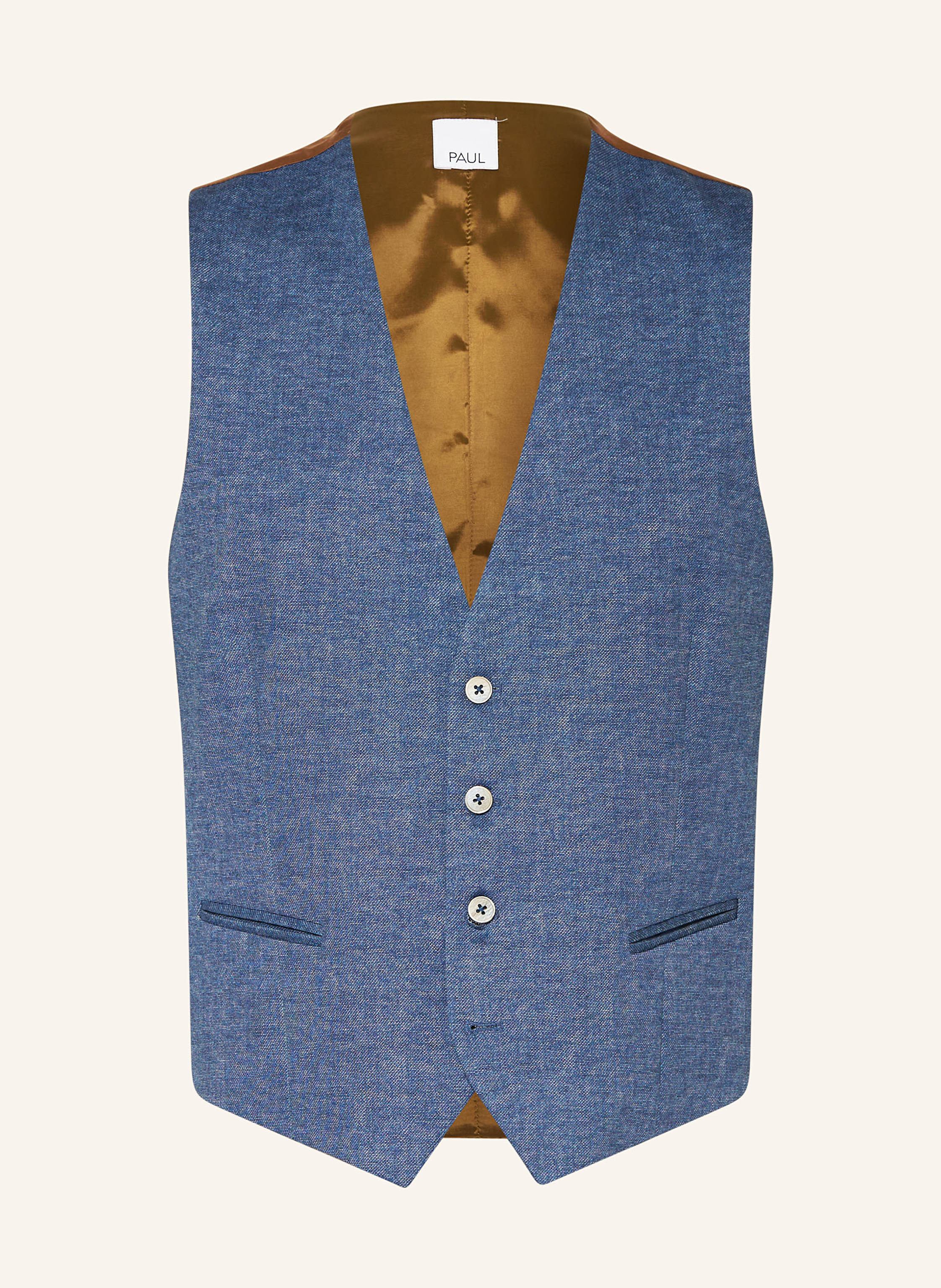 PAUL Anzugsweste Slim Fit aus Jersey