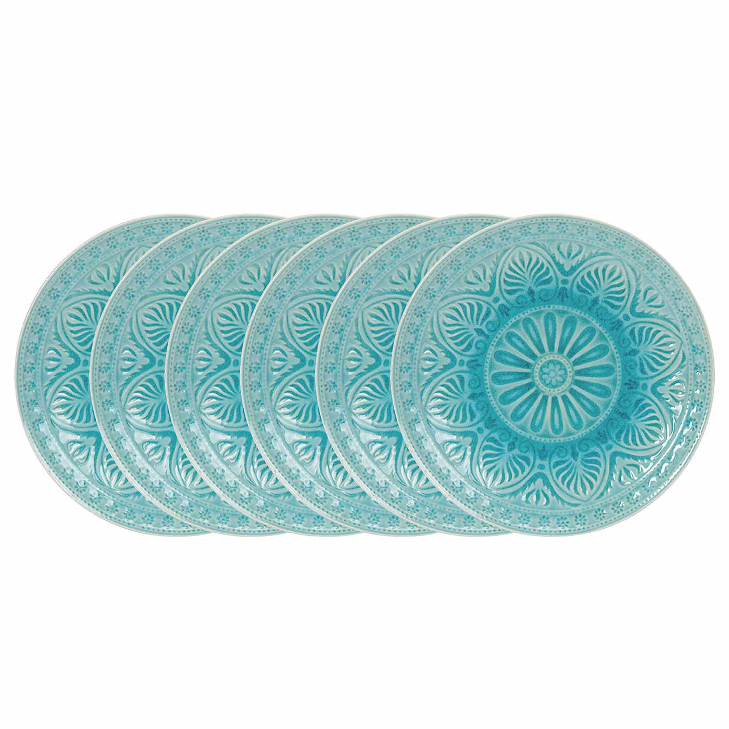 SUMATRA Teller 6er-Set