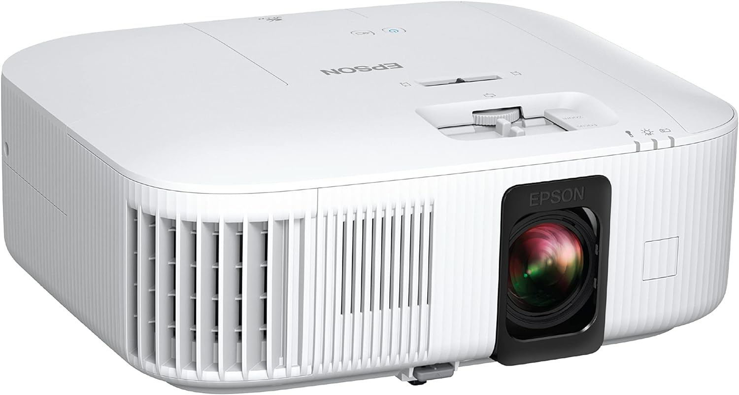 Epson Home Cinema 2350 4K PRO-UHD Smart Streaming Projector with Android TV  3-Chip 3LCD  HDR10  HLG  2 800 Lumens  Low Latency  10 W Speaker  Bluetooth (Renewed)