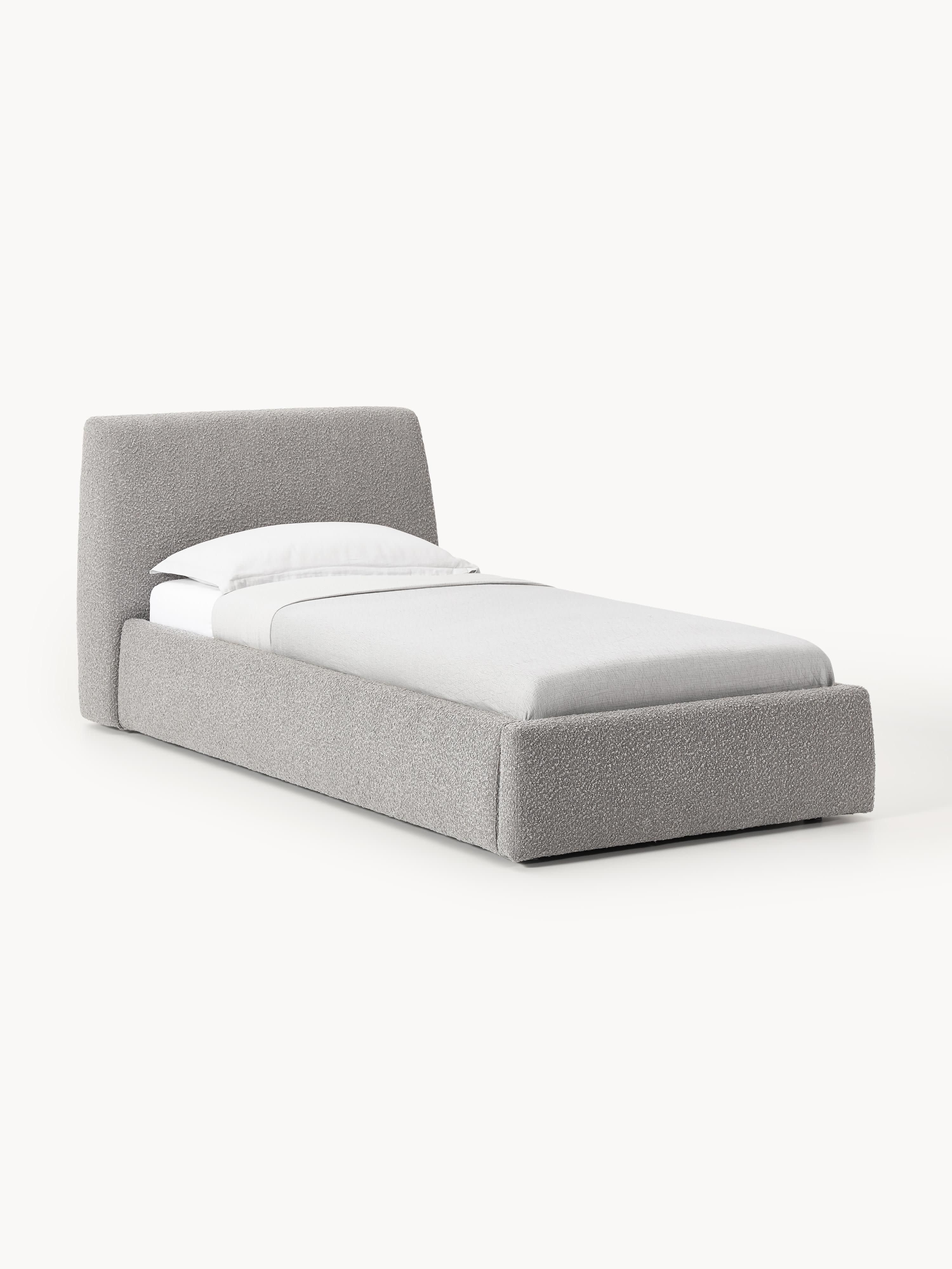 Bouclé-Einzelbett Cloud