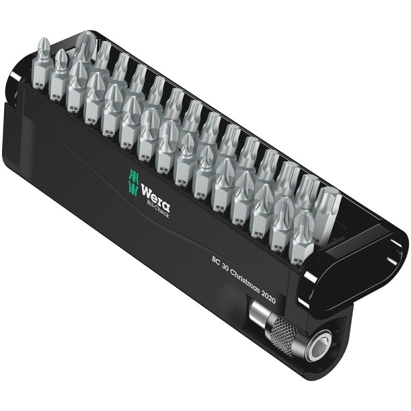 Set d'embouts de vissage Bit-Check 30 pièces WERA