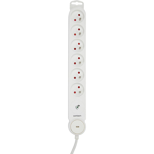 Bloc parafoudre 6x16A   interrupteur Zenitech