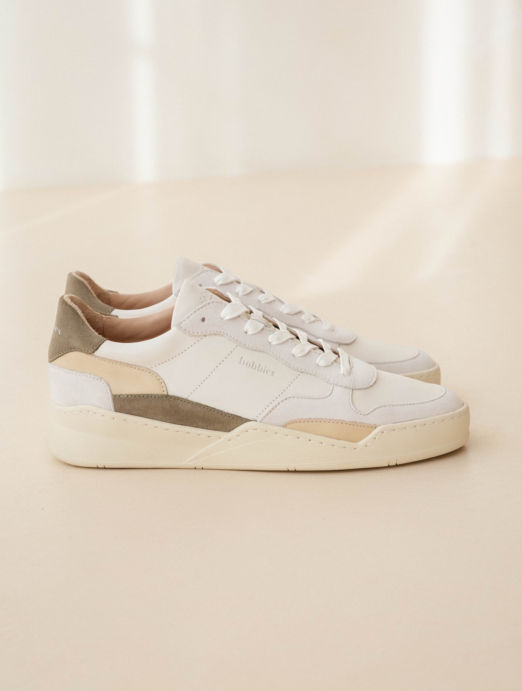 Malibu Blanc Cassé - Vert Gris - Beige
