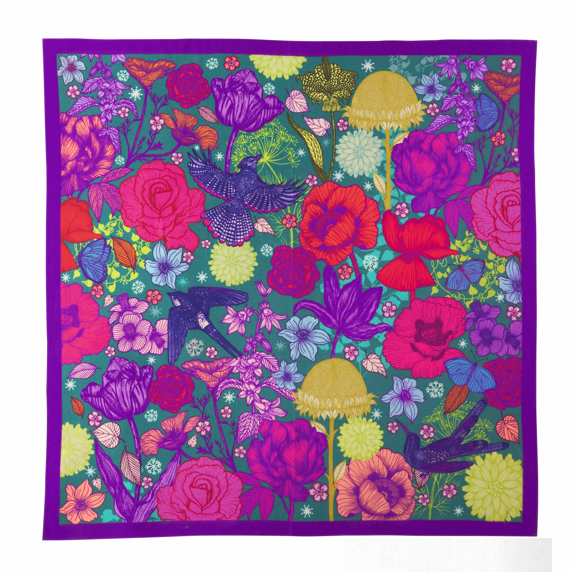 Carré de soieNature précieuse