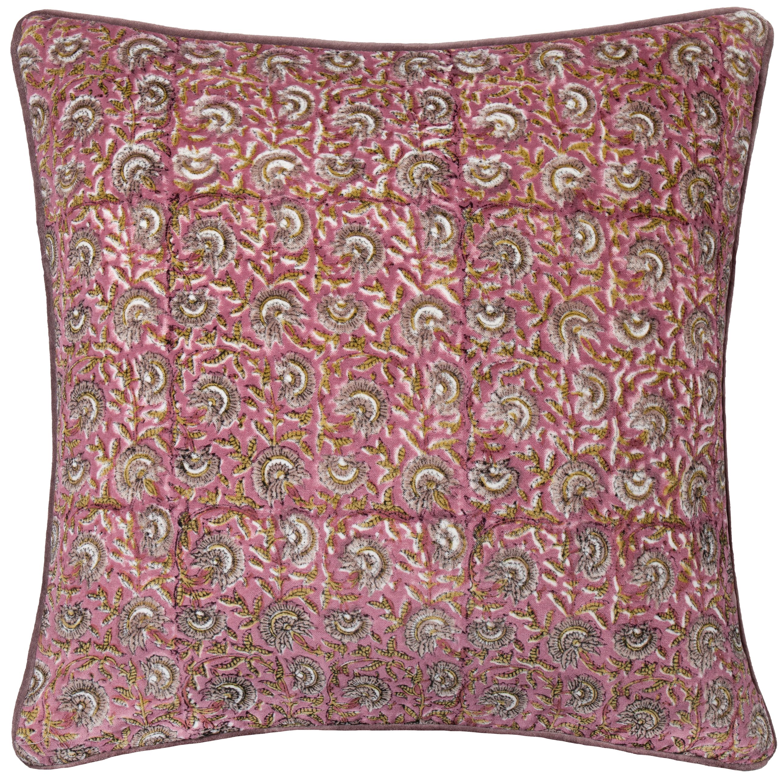 Paoletti Chedworth 100% Cotton Floral Cushion