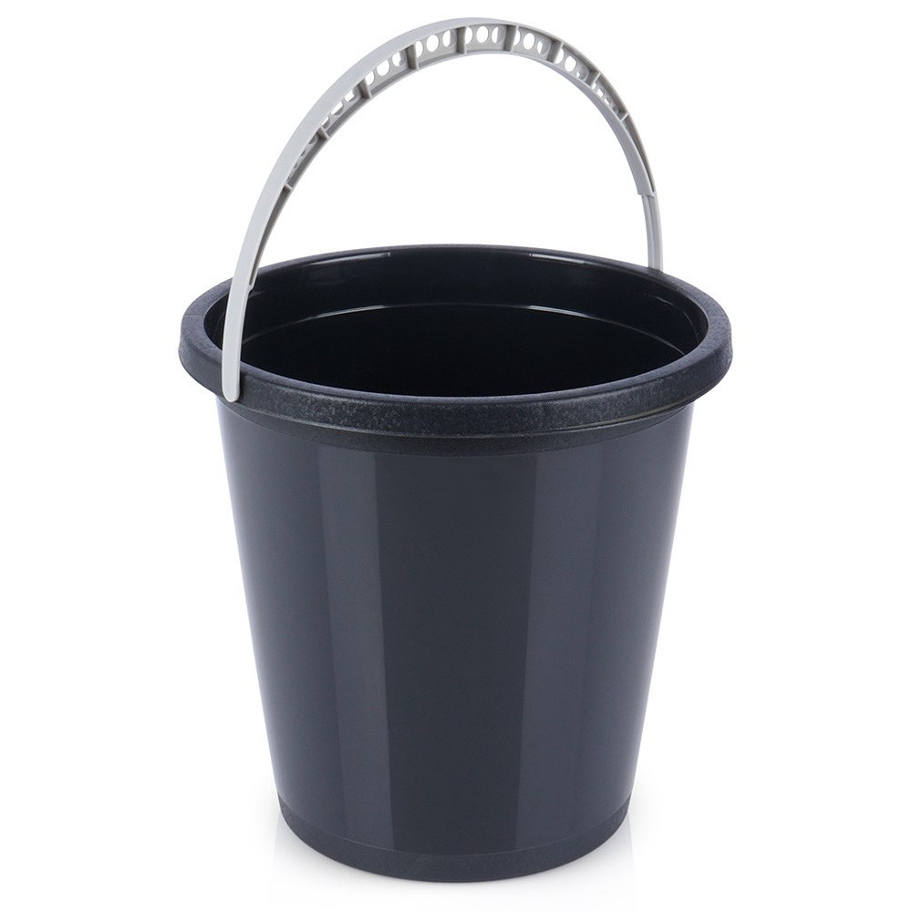 Wiadro plastikowe czarne 5 l