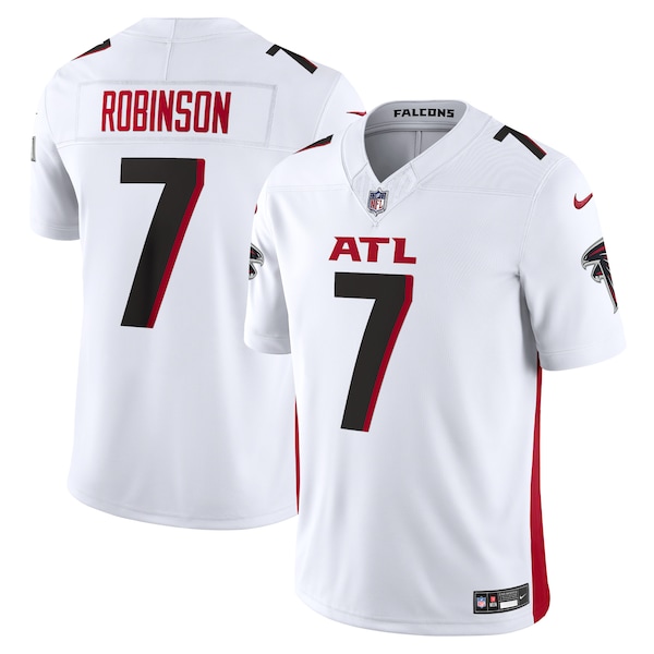 Bijan Robinson Atlanta Falcons Nike  Vapor F.U.S.E. Limited Jersey - White/Black