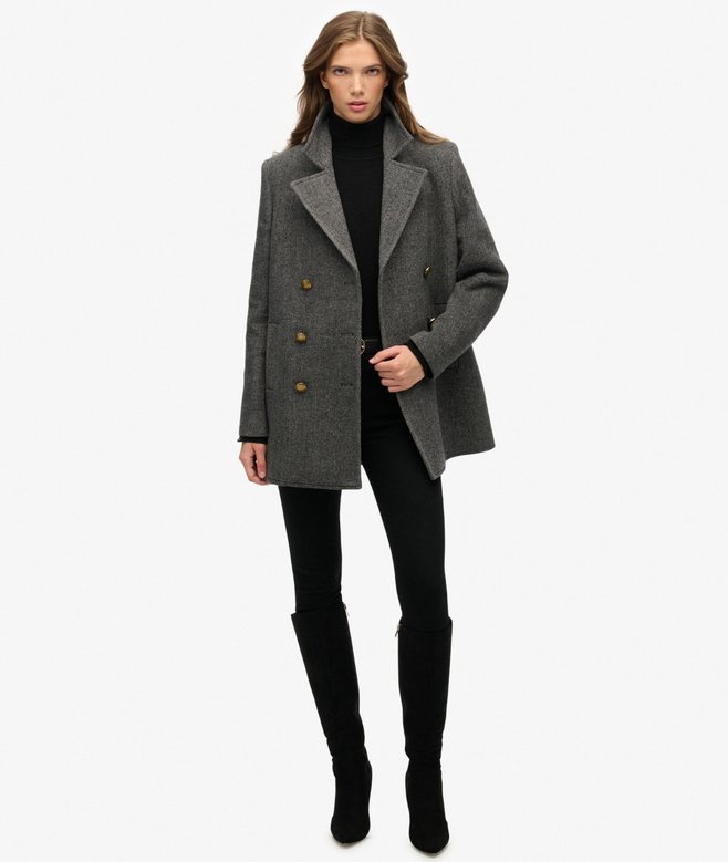 Double Breasted Pea Coat