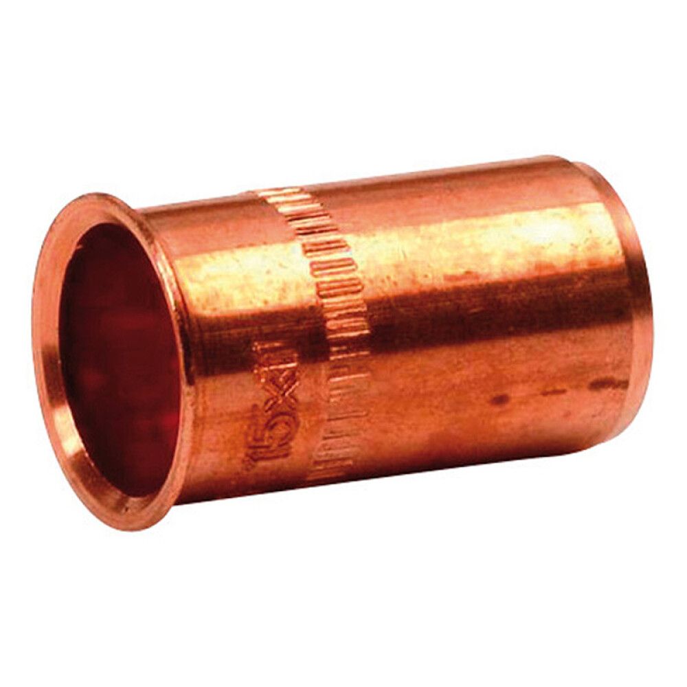 STØTTEHYLSE VATETTE FOR KOBBERRØR 10X1,0MM