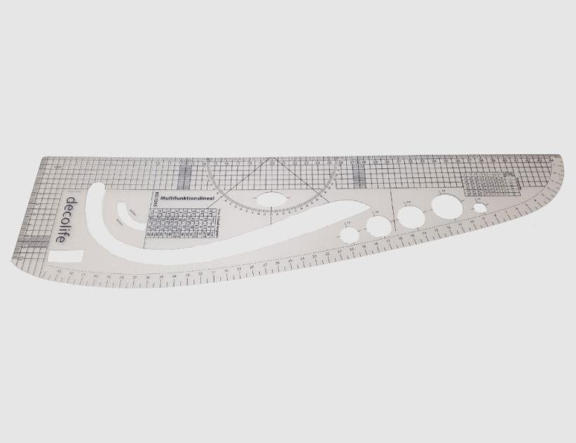 Mulitifunktionslineal Transparent