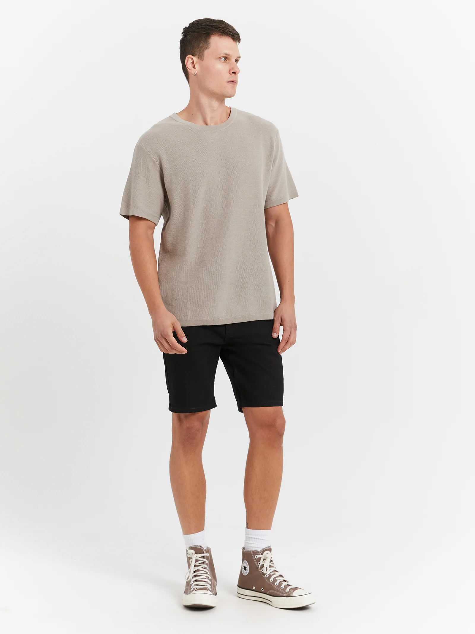 Zane Skinny Denim Shorts