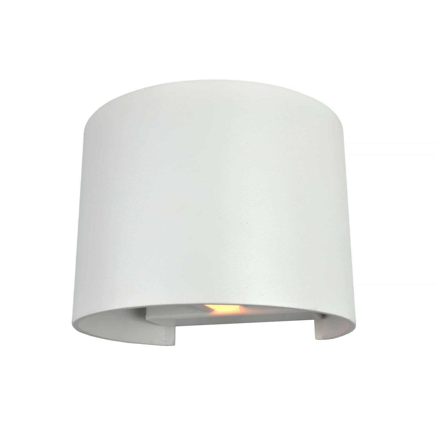 Artdelight wandlamp Gyro - 1 lichts - 11.2 x 9.7  cm - wit