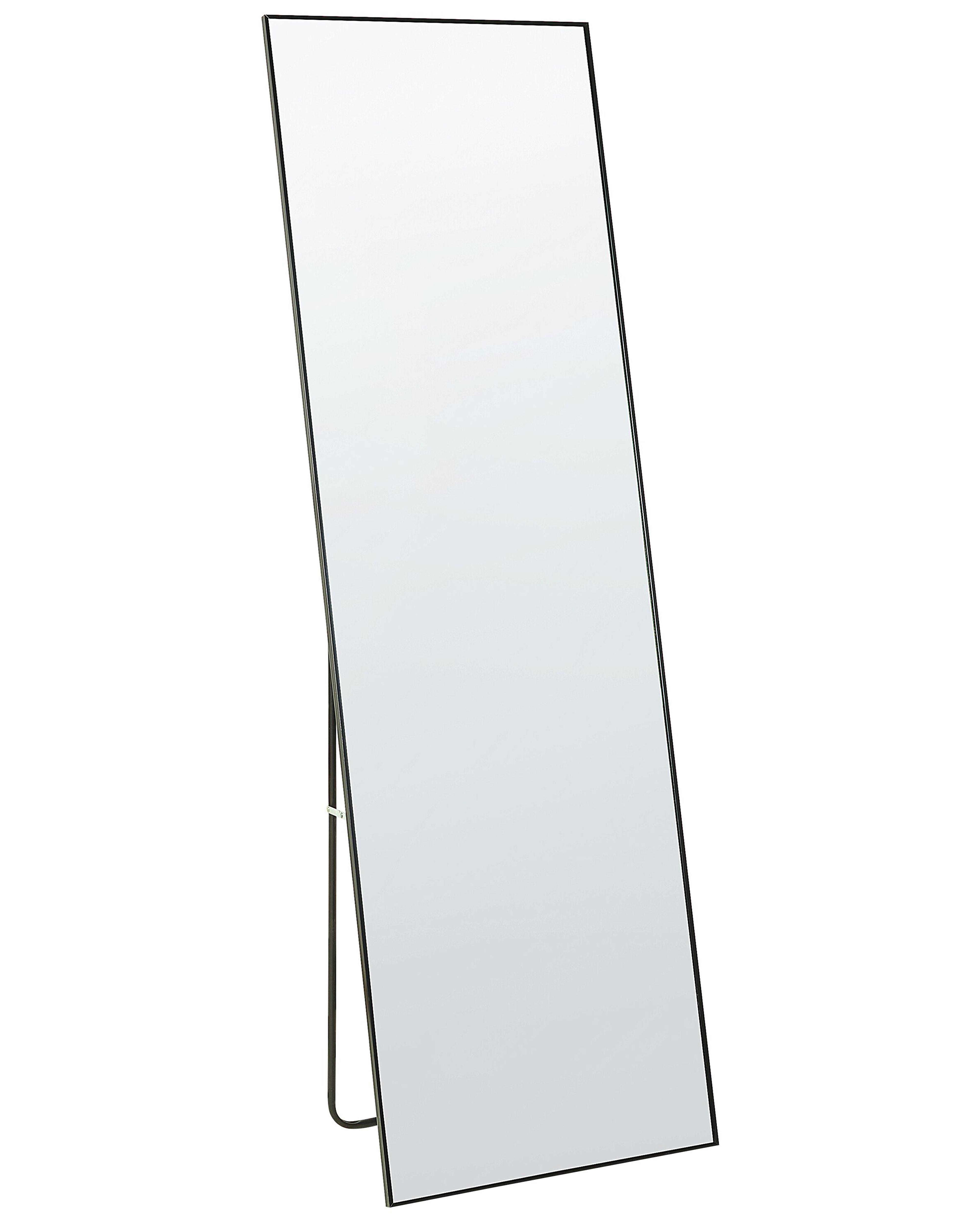 Standing Mirror BEAUVAIS 156 cm Metal Black