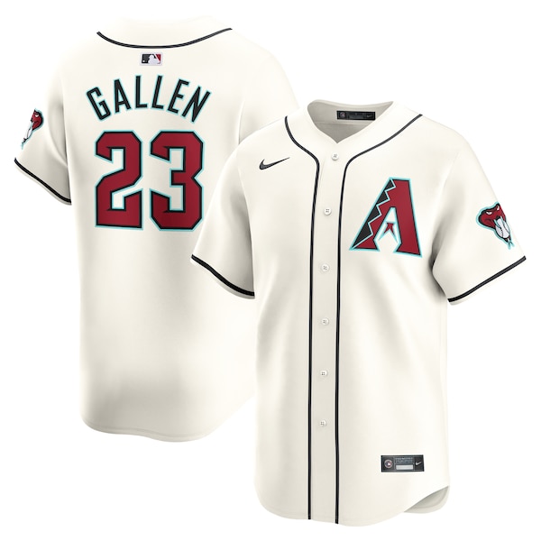 Zac Gallen Arizona Diamondbacks Nike Home Limited Player Jersey - White